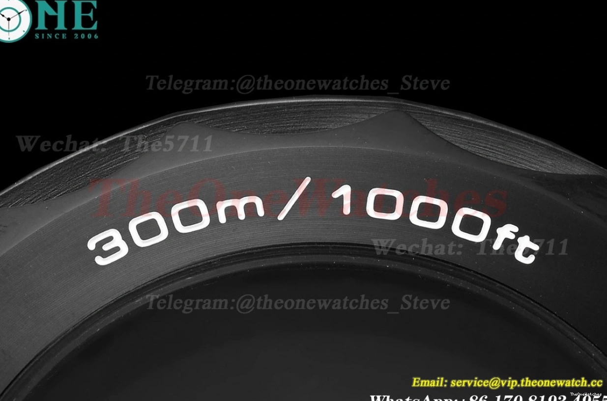 Dial 42mm MY8215 GDF Black 300m RU PVD Seamaster 1202